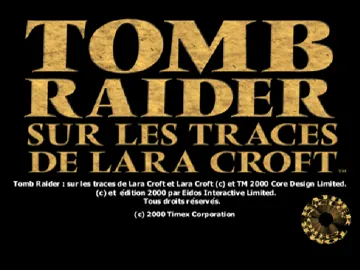 Tomb Raider 5 - Chronicles (JP) screen shot title